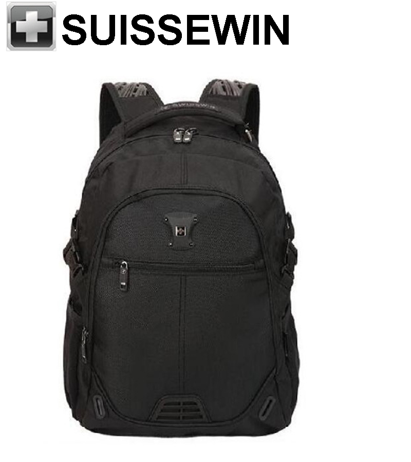 suissewin专柜正品商务休闲双肩包电脑包防水sw9031运动包