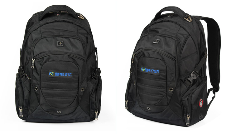 证券公司联合定制商务双肩包