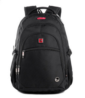 正品SWISSWIN瑞士军刀双肩包 中学生书包男士电脑包休闲旅行背包
