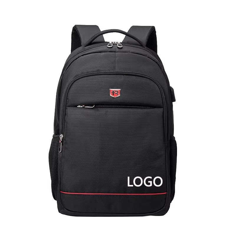 【专业定制】瑞制双肩背包男防水耐磨学生书包旅行包公司logo